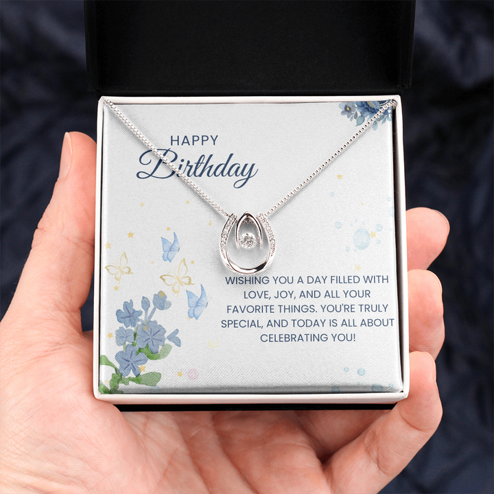 Happy Birthday, Lucky In Love Necklace